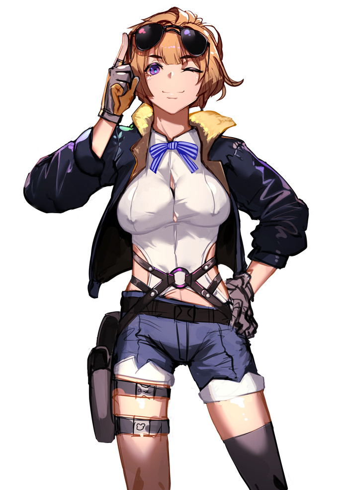 Grizzly MKV - Anime art, Girls frontline, Grizzly mkv