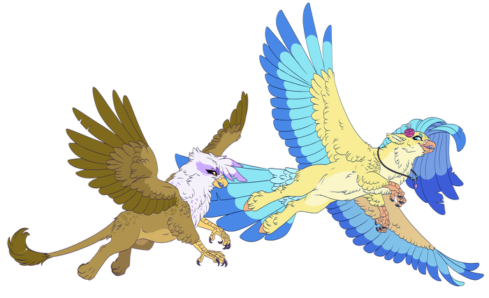 Birbs My Little Pony, Gilda, Princess Skystar, , , Lopoddity