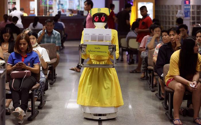 Robots among us - Robot, The medicine, Nurses, Asia