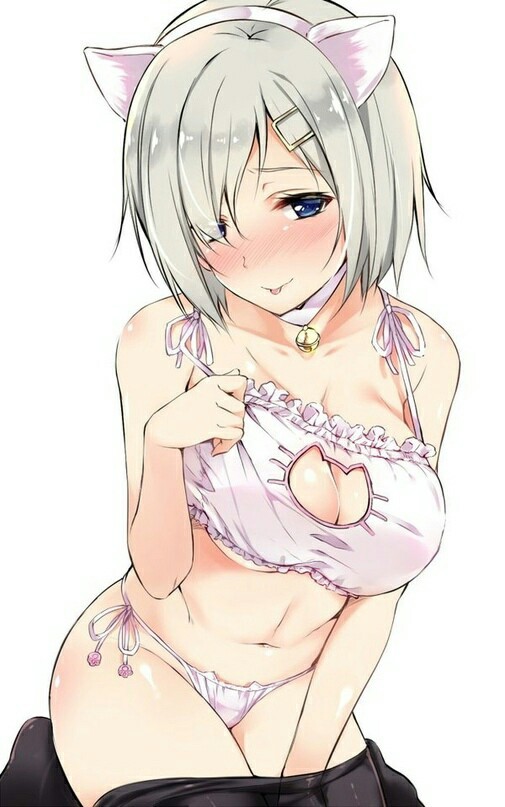 Nya - NSFW, Neko, Hamakaze, Anime art