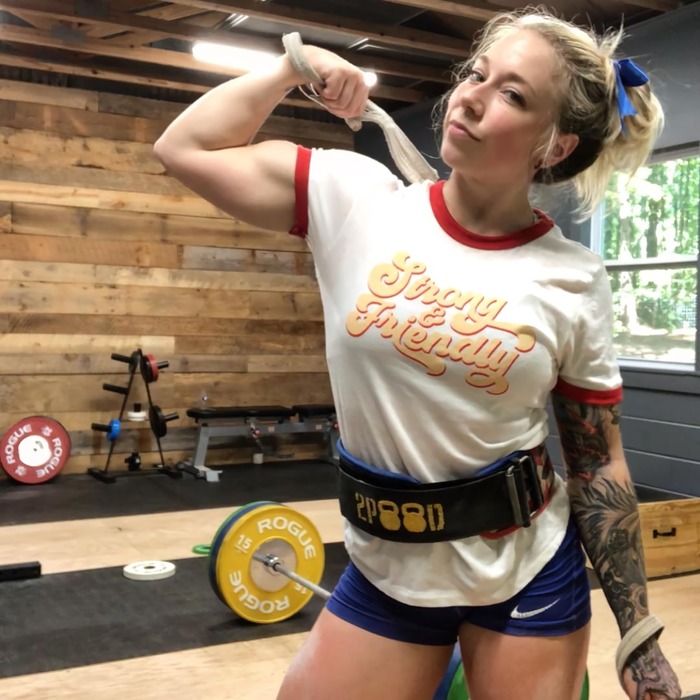 Kristin Pope (@kris10pope) - , Strong girl, Girls, Sports girls, Powerlifting, Bodybuilders, GIF, Longpost