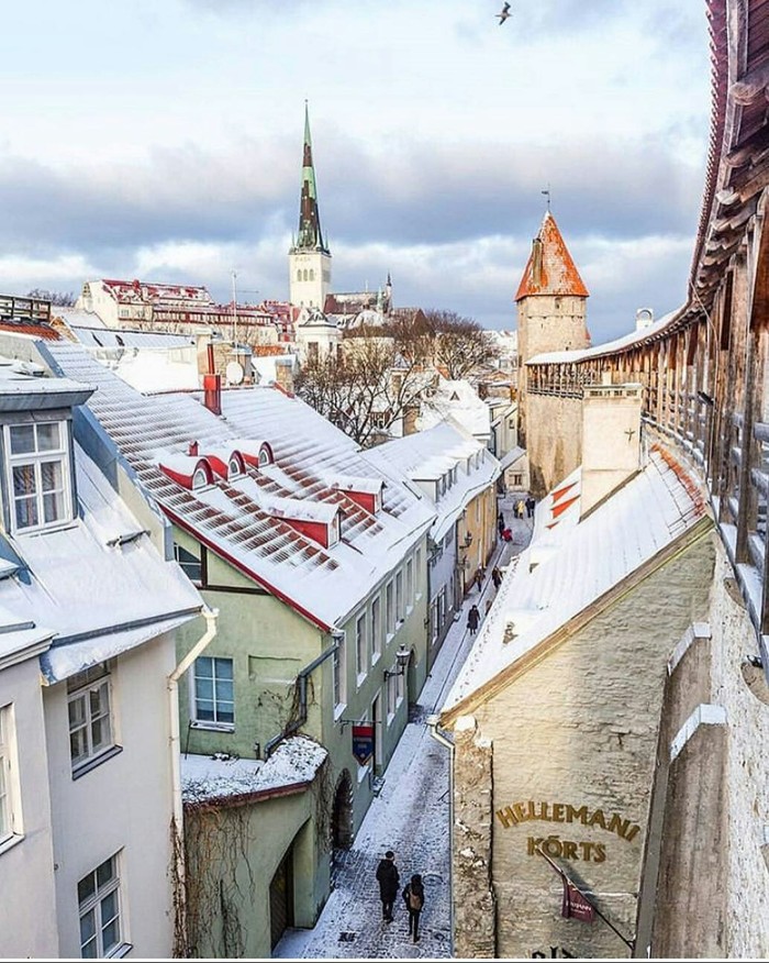 Tallinn, Estonia. - Tallinn, Town, The photo, The street