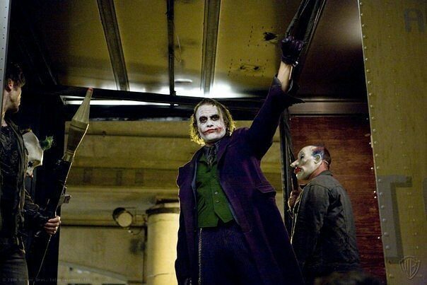 Perhaps the Joker is a special agent? - Joker, Theory, GIF, Longpost, DC, Dc comics, The Dark Knight