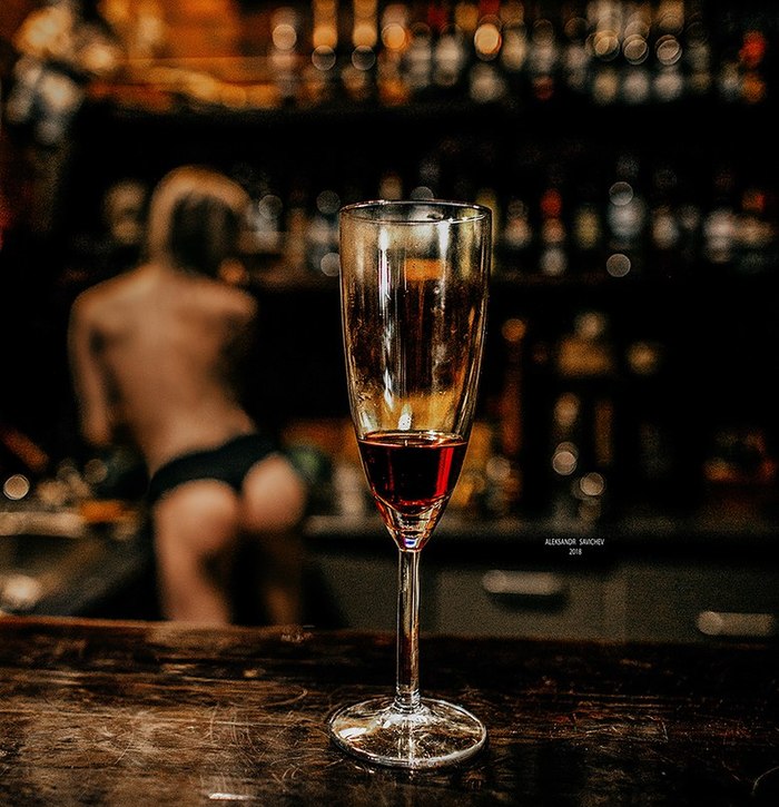 Barmaid - Bar, Booty, Goblets, Wine, Erotic