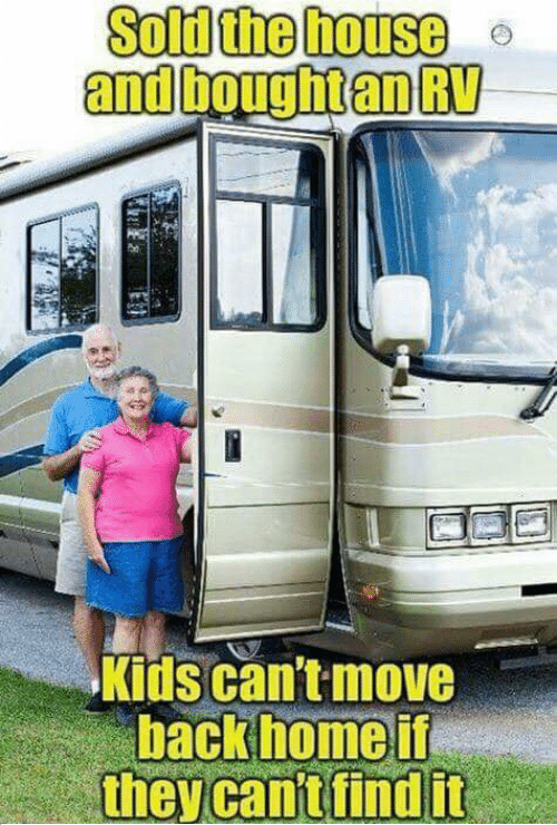 House on wheels - Parents, House on wheels, Parents and children, Memes, Humor, Translation, Picture with text