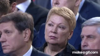 Мое лицо когда президент говорит о "качественных изменениях в школьном образовании"