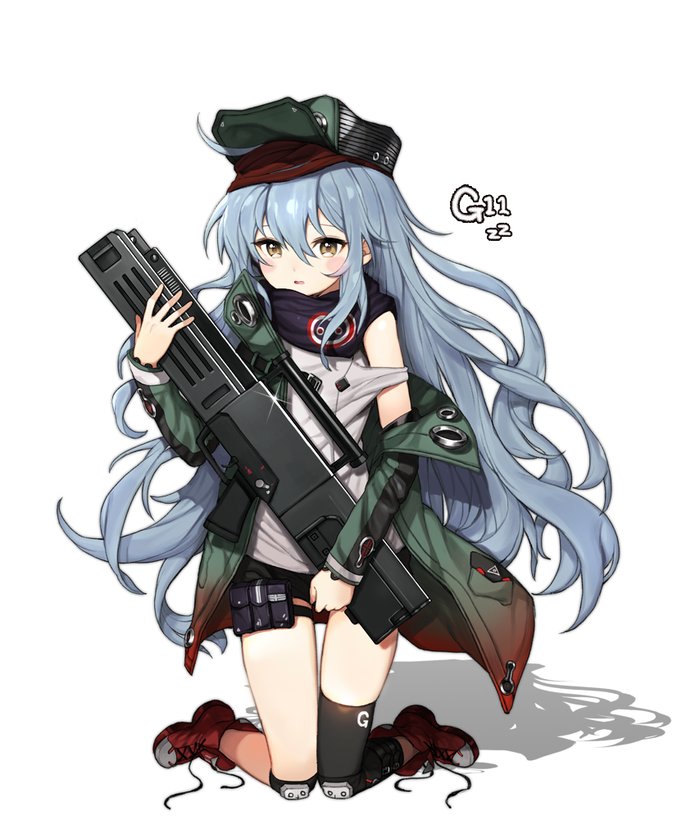 HK G11 Anime Art, Girls Frontline, G11