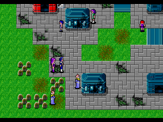 Phantasy Star II. Part 1. - My, 1989, Passing, Phantasy Star, Sega, JRPG, Retro Games, Games, Console games, GIF, Longpost