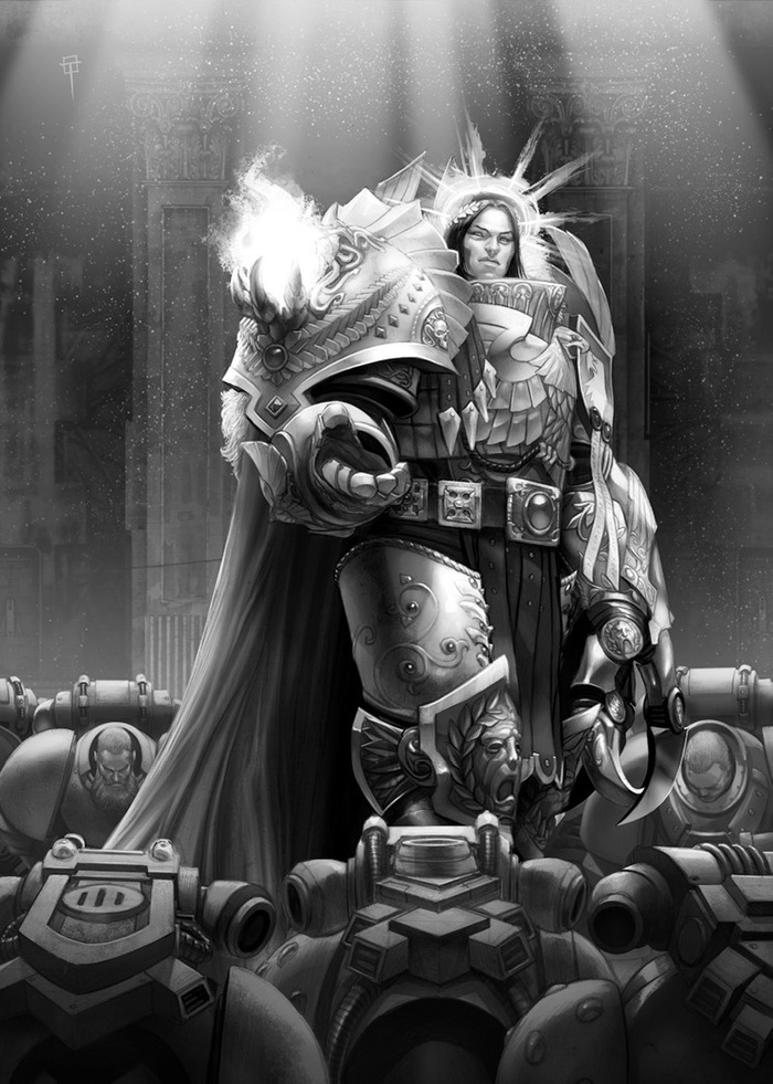 Art compilation by Tazio Bettin (from The Buried Dagger) - Tazio Bettin, Warhammer 40k, Emperor of Humanity, , Wh Art, Longpost