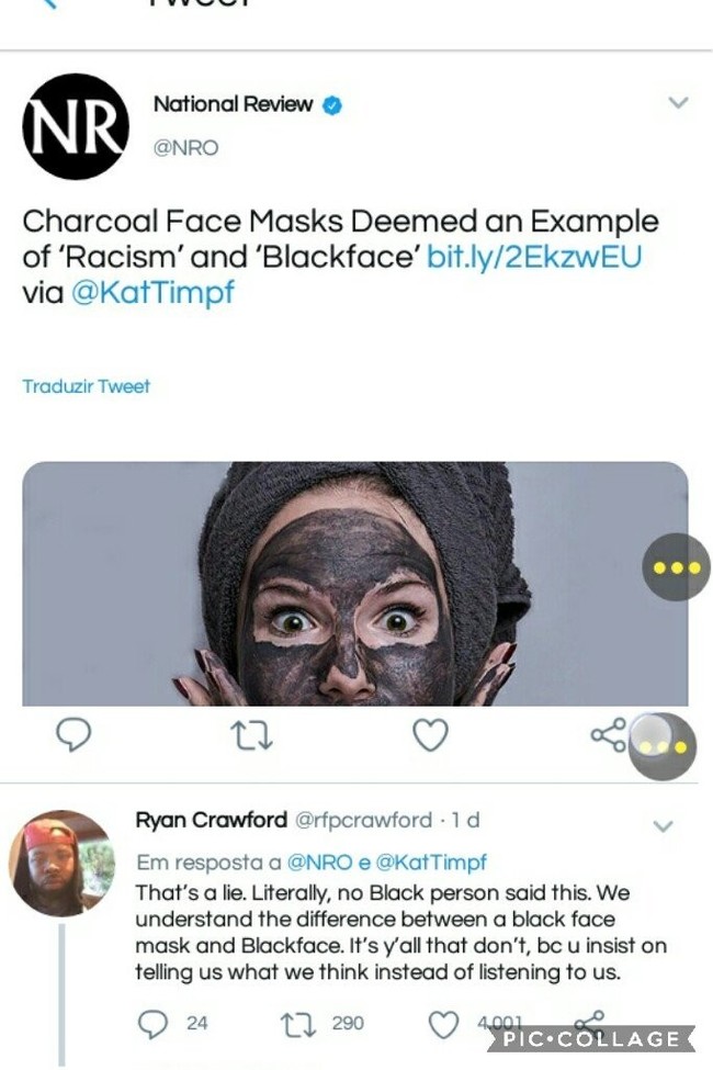 The coal mask was considered an example of racism! (Not really) - Translation, Racism, news, Popular, Truth