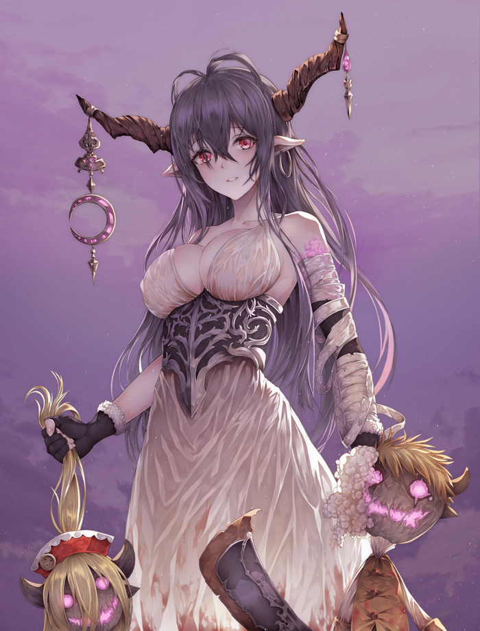 Danua - Anime, Anime art, Granblue fantasy, Danua