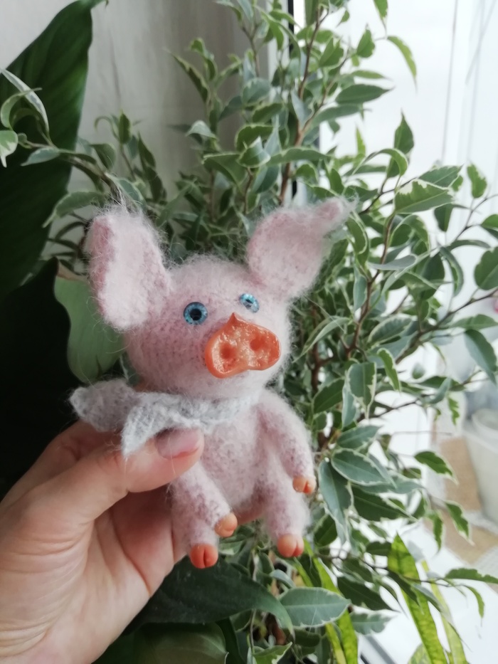 My Piggy. - Crochet, Toys, Longpost