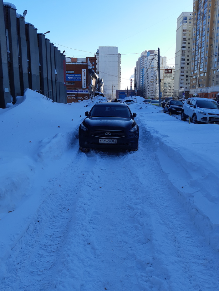 redneck - My, Cattle, Samara, Auto, Неправильная парковка, Negative, Longpost, Violation of traffic rules