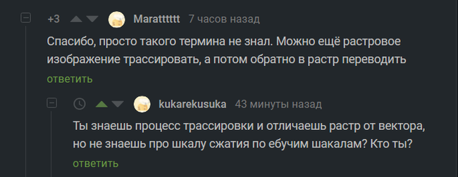 А вы, собственно, кто? - Комментарии на Пикабу, Комментарии, Скриншот, Кто ты?, Длиннопост