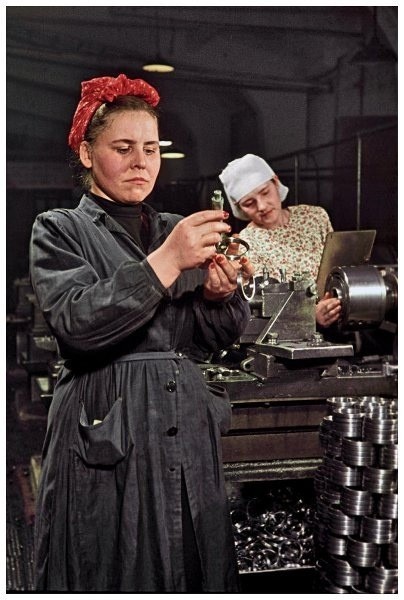 Women's labor, mid-twentieth century - Women's work, The photo, 20th century, the USSR, Longpost