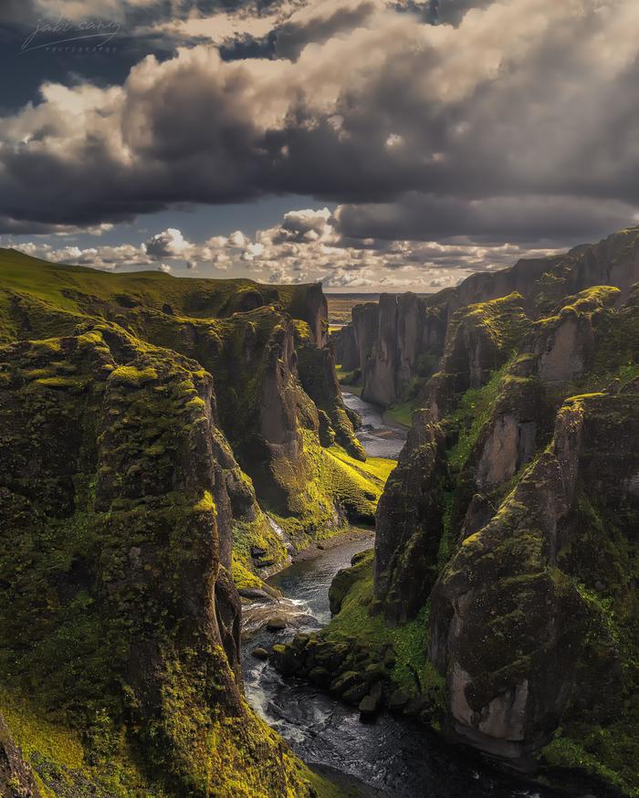 Canyon in Iceland - The photo, Iceland, Canyon, beauty, Nature, Landscape