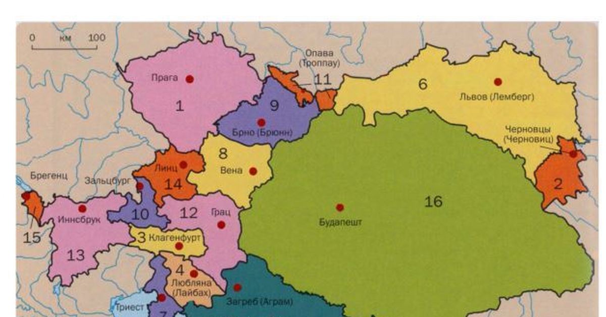 Распад венгрии. Распад Австро Венгрии. Административное деление Австро-Венгрии. Австро Венгрия на карте. Карта распада Австро Венгрии.