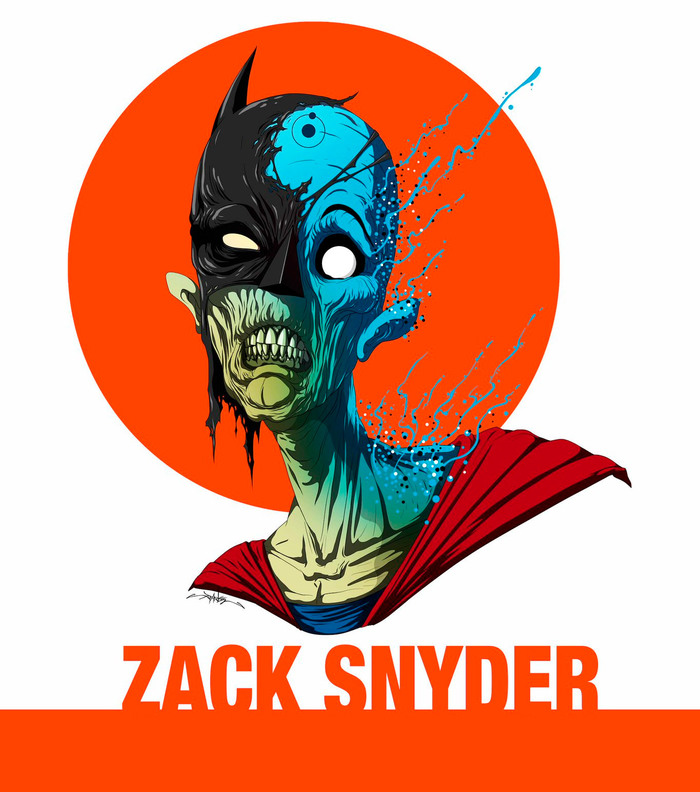 DR Zaka - Comics, Zach Snyder, Doctor Manhattan, Batman, Superman