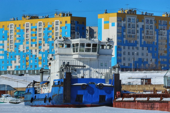 River port - My, Dzerzhinsk, Longpost, The photo, Port, Tow