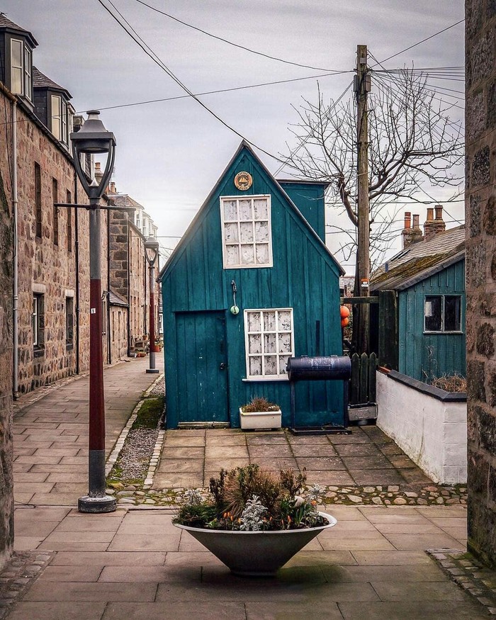Aberdeen, Scotland, UK. - Great Britain, Scotland, Architecture, The photo, House