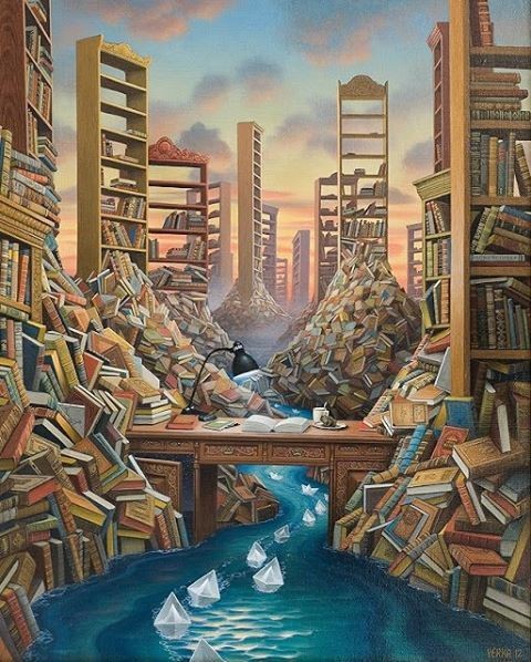 Artist Rob Gonsalves - Art, Drawing, Surrealism, Magical realism, A selection, Rob Gonsalves, Longpost, Rob Goncalves