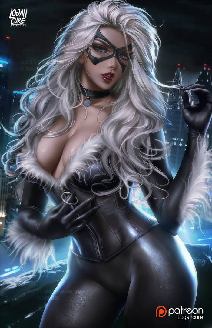 Black Cat DeviantArt, , , , , Logan Cure, Marvel,   (Marvel Comics)