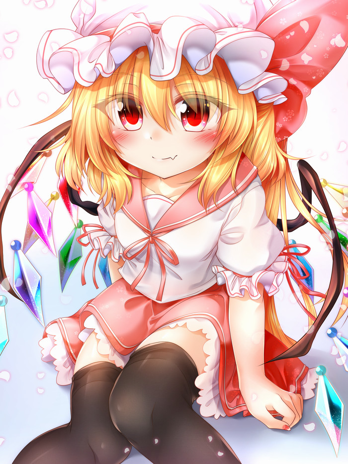 Flandre scarlet - Touhou, Anime art, Anime, Flandre scarlet, 