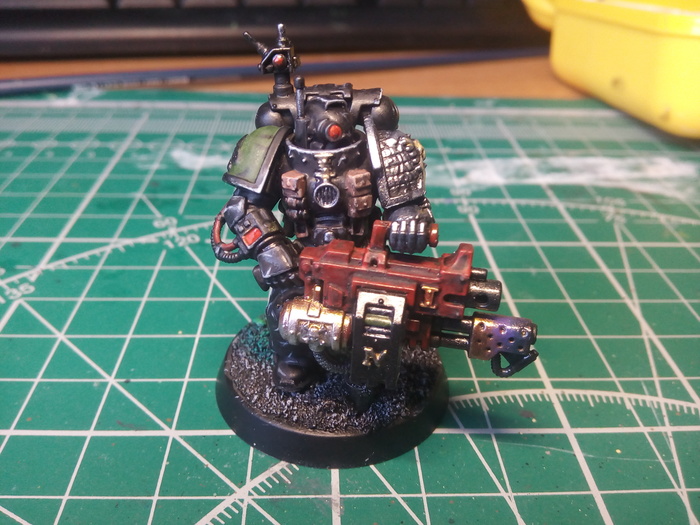 Sunday paint - My, Wh miniatures, Death Watch, Wh painting, Longpost, Warhammer 40k