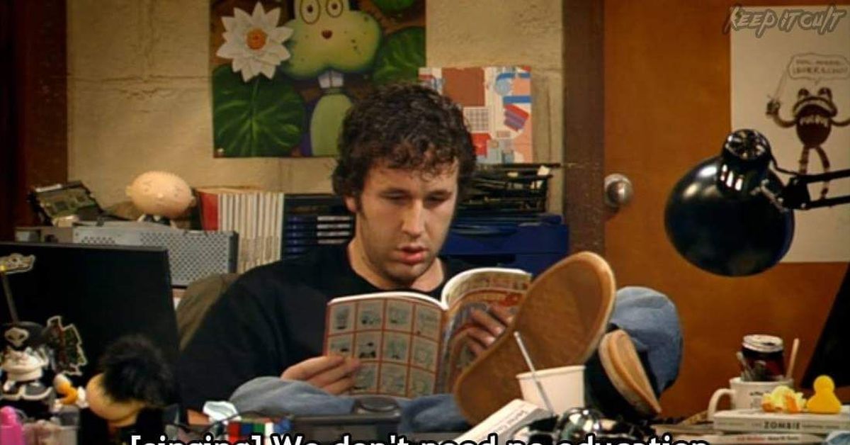 Try turn. It crowd Мем. It crowd выключить и включить. It crowd приколы. It crowd облизывает пальцы.