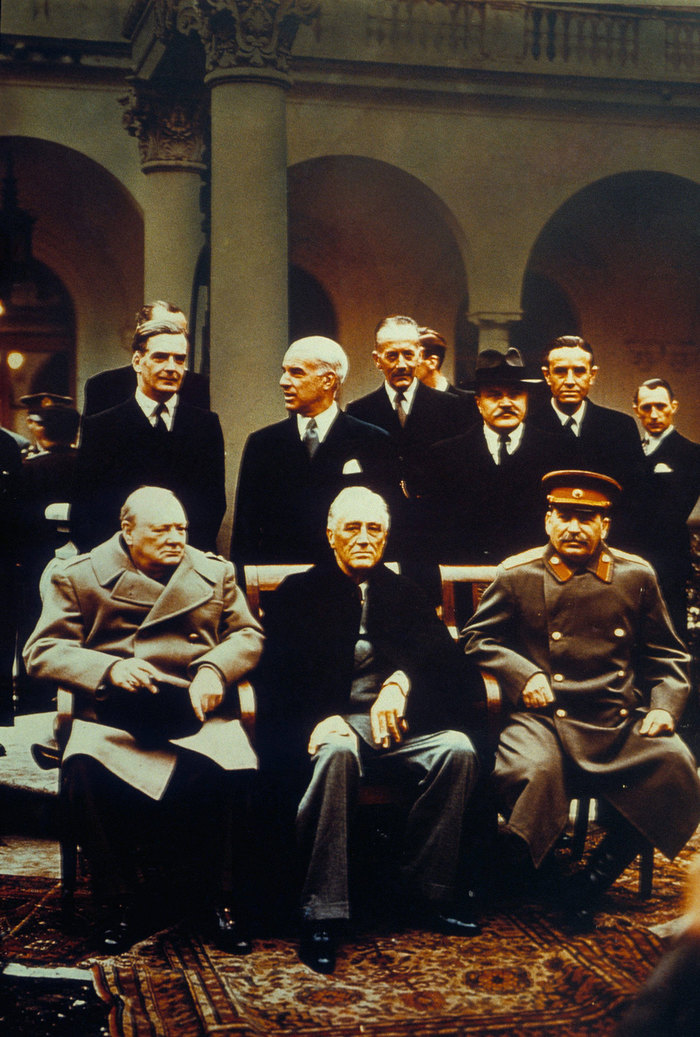 Materials of the Crimean (Yalta) Conference - League of Historians, Yalta Conference, the USSR, USA, Great Britain, Stalin, Churchill, Longpost, Franklin Roosevelt, Winston Churchill