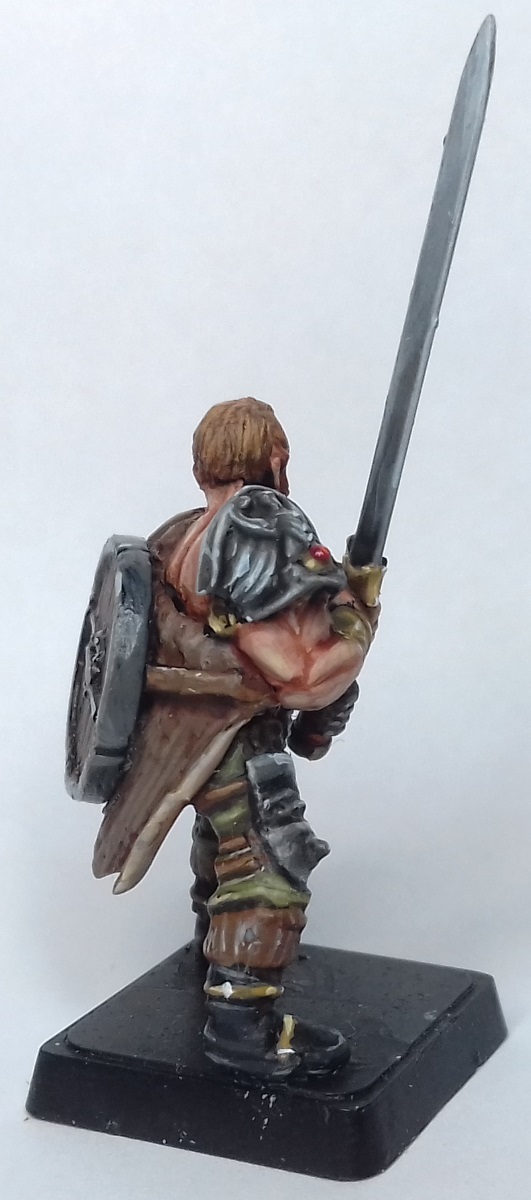 Berserker Eraton - My, Miniature, Fantasy, Characters (edit), Berserk, Ring of omnipotence, Modeling, Figurine, Longpost, Figurines