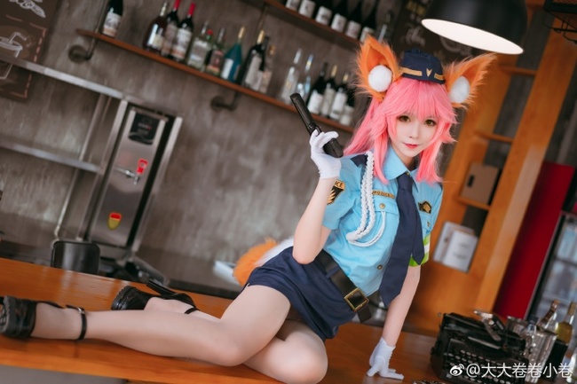 fox policeman - Cosplay, Longpost, Girls, Cosplayers, Costume, Anime, Fate grand order, Tamamo no mae