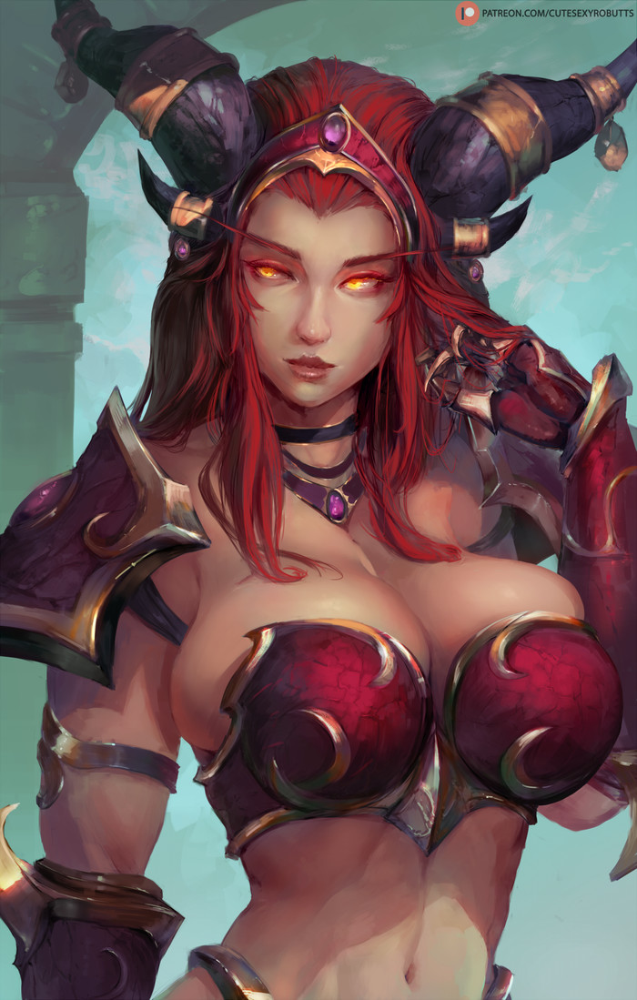 hot dragon - NSFW, Cutesexyrobutts, World of warcraft, Anime art, Games, Alexstrasza