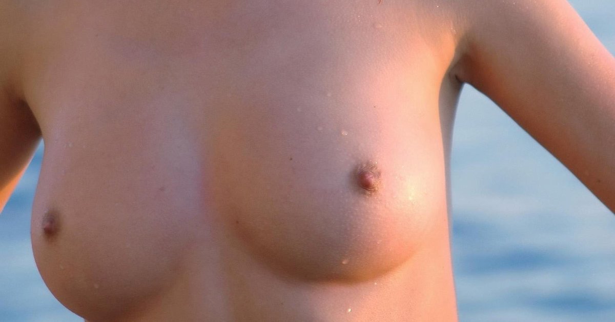 Nude Budding Breasts