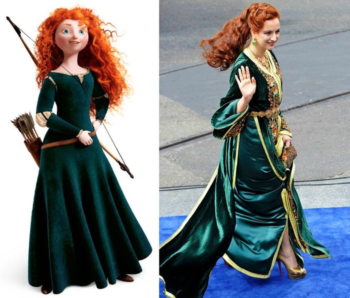 The Queen of Morocco looks like a grown-up Merida from Brave. - Brave, , , Braveheart (film), Merida (Braveheart)