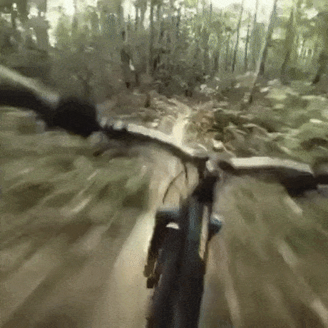Incredibly steep descent - Downhill, Downhill, A bike, GIF, Speed, Sport, Cyclist