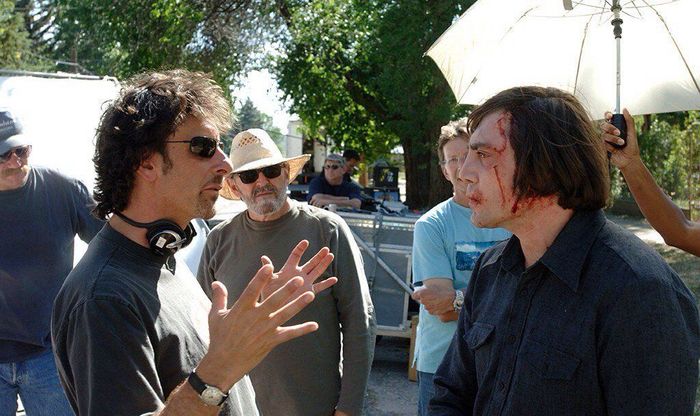 Behind the Scenes No Country for Old Men - Movies, No Country for Old Men, Actors and actresses, Javier Bardem, Josh Brolin, The Cohen Brothers, Behind the scenes, Interesting, Longpost