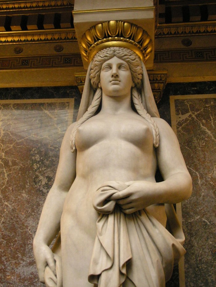 antique sculpture - Sculpture, Greece, Beautiful girl, Antiquity, The statue, Female, Art, Antiquity, Women