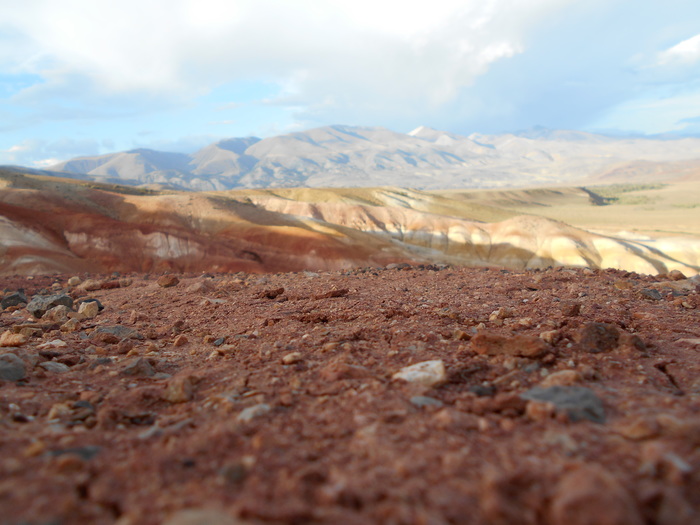 Martian landscapes in the Altai mountains. - My, Mountain Altai, Mars, The mountains, Altai Republic