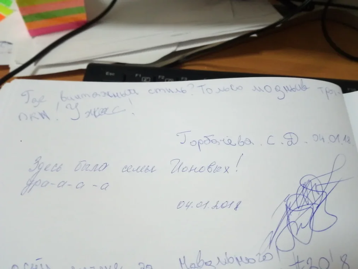 книга отзывов в музее образец