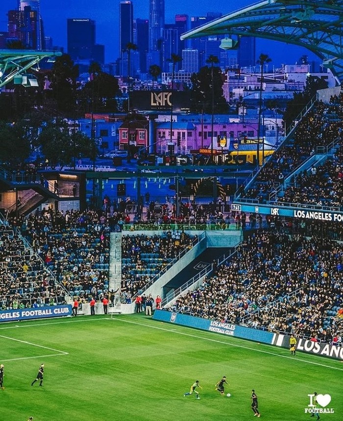 Atmospheric view from the stadium in LA - Sport, Football, Beautiful view, Los Angeles, Stadium, , Major League Soccer