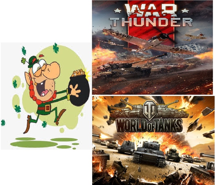   War Thunder (Gajin)  World of Tanks (Wargaming)     War Thunder, World of Tanks, 