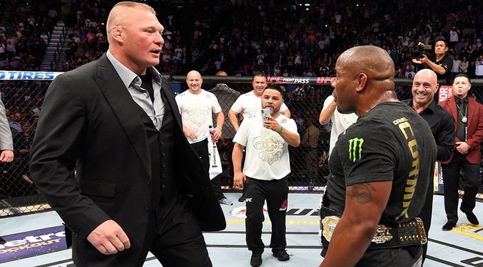 UFC heavyweight champion Cormier could face wrestler in August - My, Ufc, MMA, Sport, The fight, , Daniel Cormier, Brock Lesnar, 