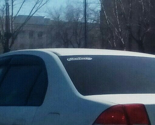 Mafia peek-a-boo Krasnoyarsk detected - My, Krasnoyarsk, Sticker