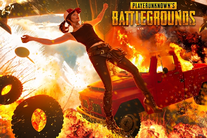 Playerunknown's Battlegrounds Cosplay by Claire Sea