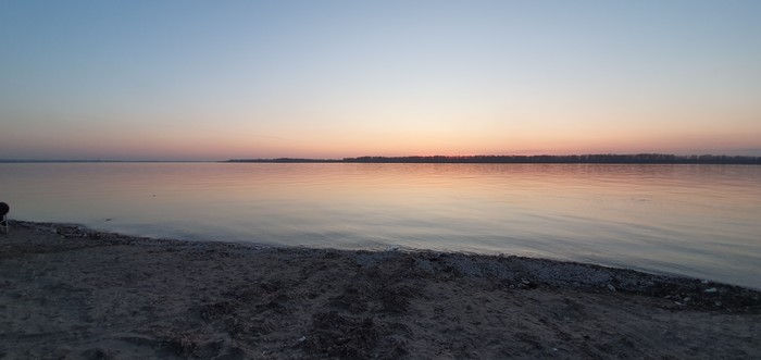 Opening of the season of sunsets on the banks of the Volga - My, Samara, Spring, Sunset, Hookah, Longpost