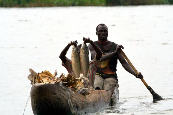 Nilotic: They live in the middle of Africa's largest swamp - My, , Tribe, , Swamp, Traditions, Video, Longpost, Tribes