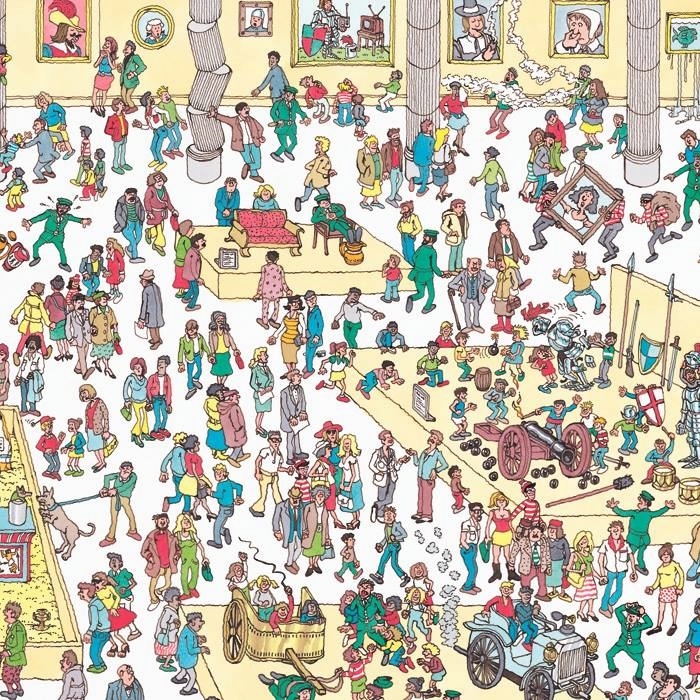 Did you search? - Where Wally, Cartoons, Interactive