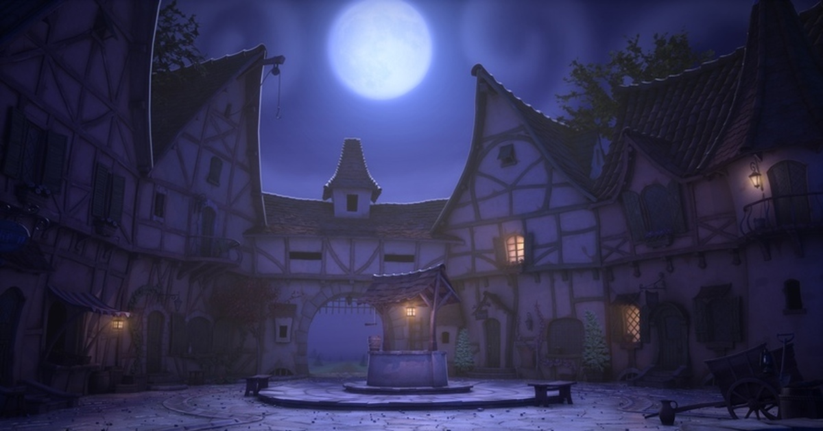 Luna in the tavern прохождение. Фэнтези деревня. Средневековый город ночью. Ночная деревня арт. Средневековье ночь.