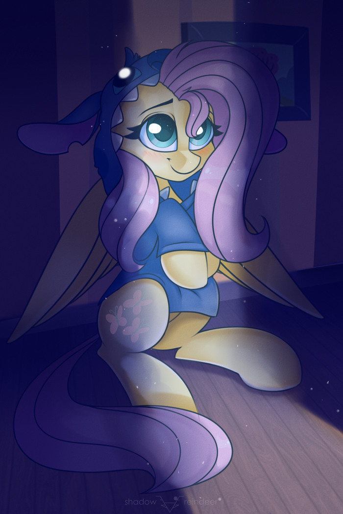 Flutty - My little pony, PonyArt, Fluttershy, Shadowreindeer